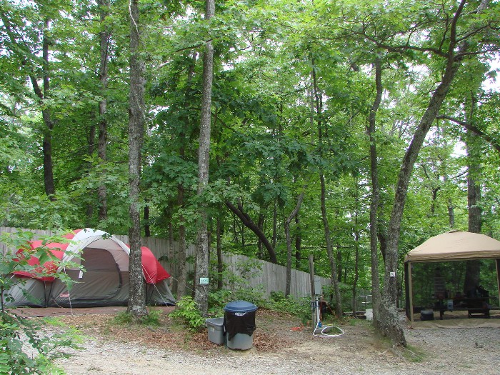 RV and Tent Sites, Secluded, Primitive Tent Camping Near Waterfalls